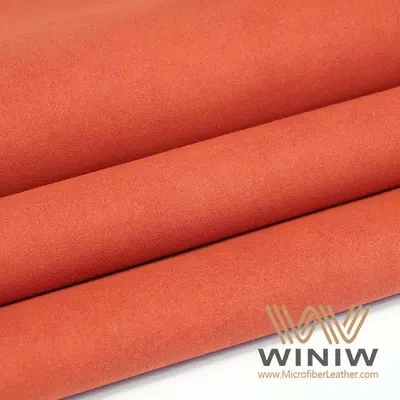 Soft PU Microfiber Faux Leather Material Otomotif Abrasi Tahan