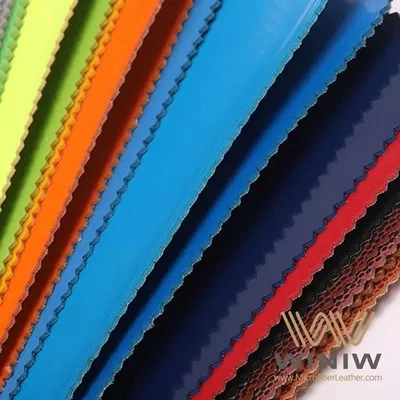 Kulit microfiber sintetis kulit sintetis kulit vegan untuk bola
